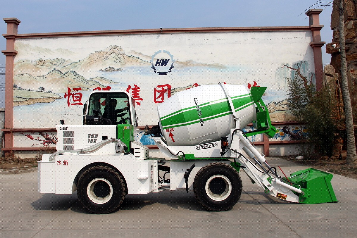 HWJB240自上料攪拌車(chē)