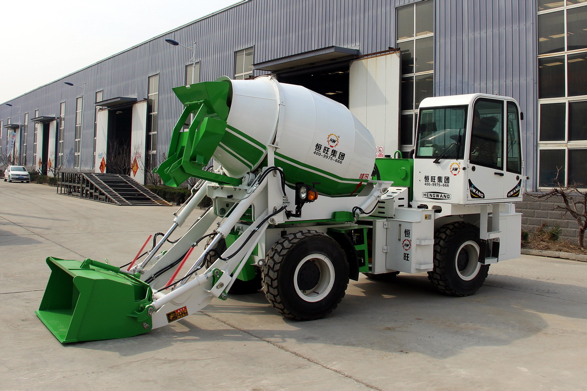 HWJB240自上料攪拌車(chē)