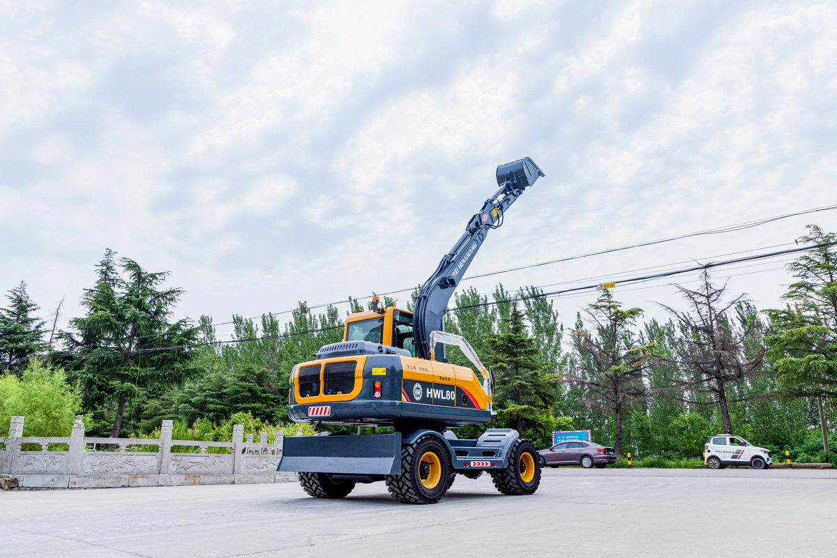 HWL-80輪式挖掘機